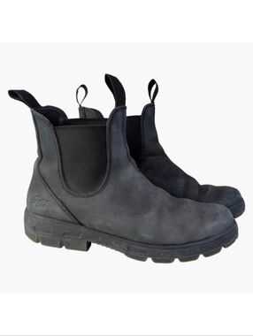 SoftMoc "Kylie" Chelsea Boots Charcoal Leather | Size 9